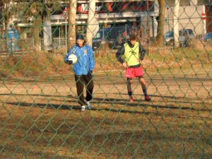 Provino Lorenzo Dell'Osso con gli Allievi A.C.Reggiana e il Mister Palladino Antonio